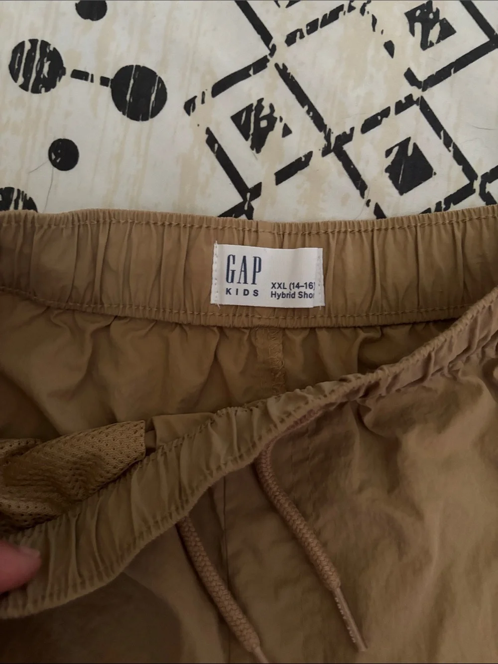 GAP Boys Shorts - Tan and Brown